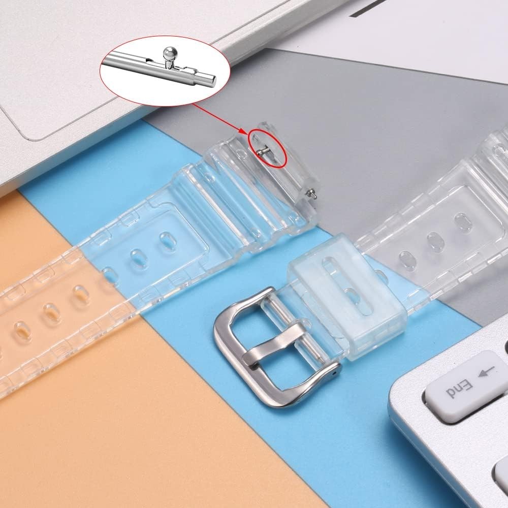 Stylish Resin Replacement Watch Band for Men’s Casio G-shock GA2100, GA2110