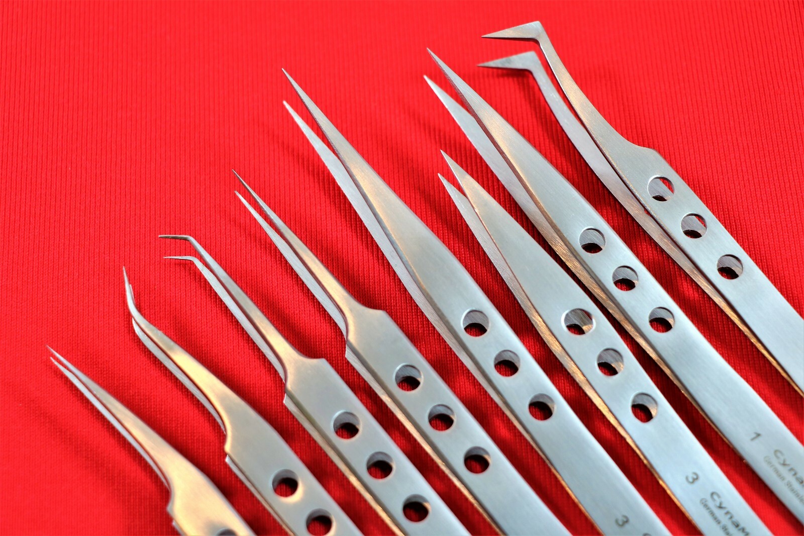 German 8ea Anti-static Tweezers Set Maintenance Repair Stainless Steel Tools Kit