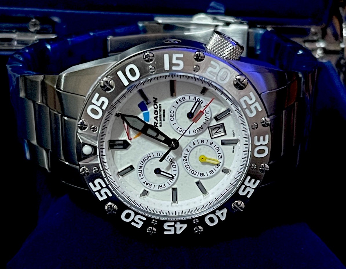 Aragon A705WHT Enforcer TI 9100 Automatic 50mm