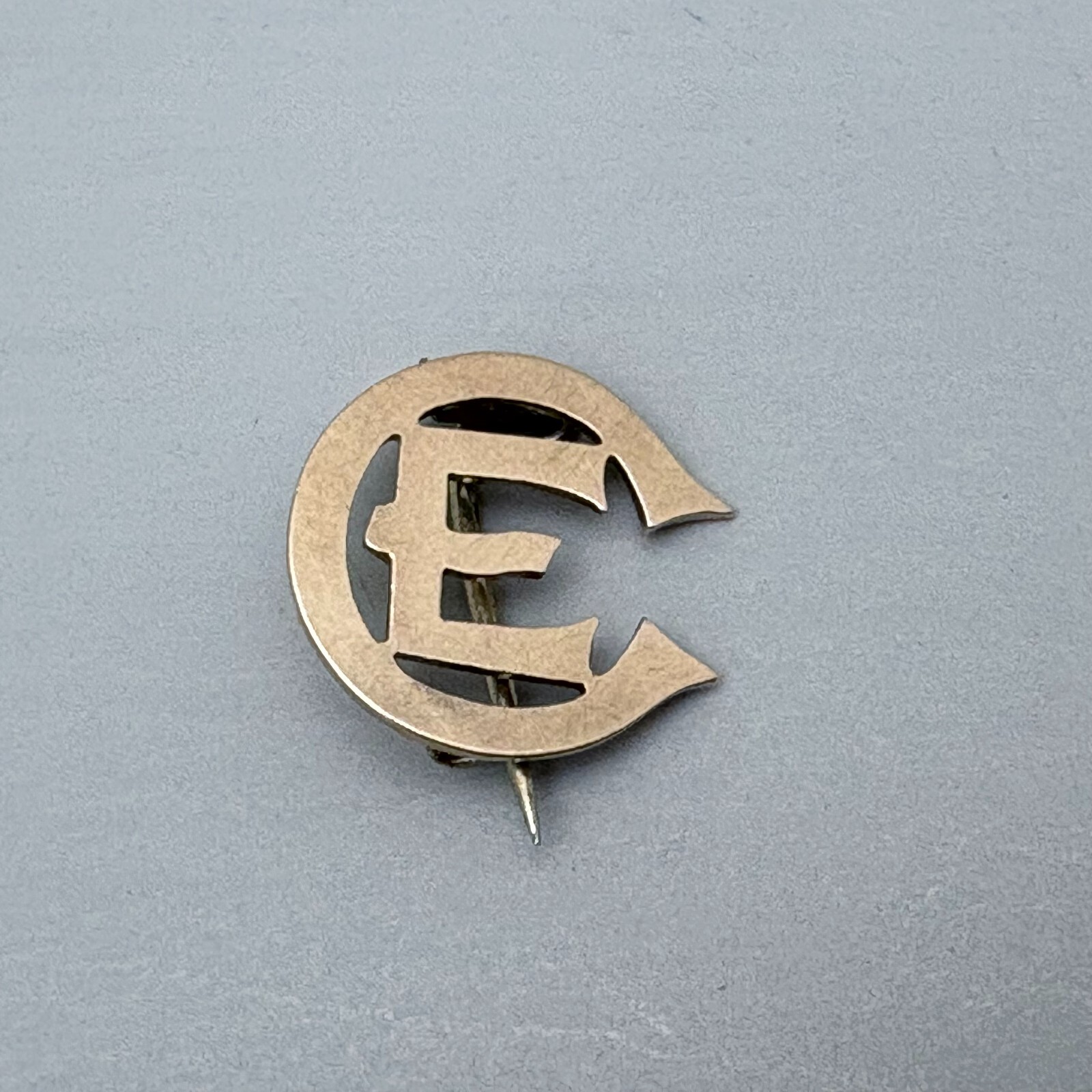 Antique Rev Grose Emblem Christian Endeavor Within Christ Brooch Pin
