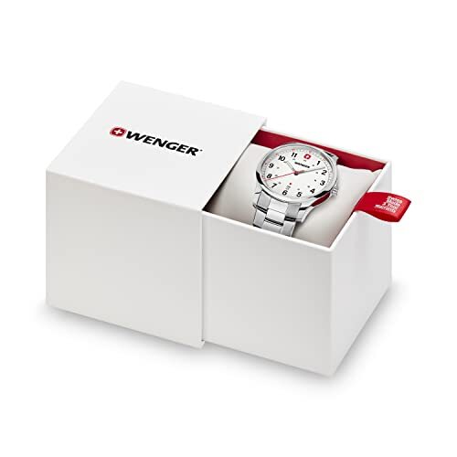 [Wenger] Watch CITY SPORT 01.1441.133 Quartz Men’s Silver