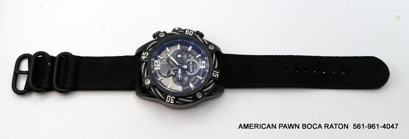 Invicta Marvel Punisher Chronograph Men’s Watch Black Bolt 51mm 33163 Limited Ed