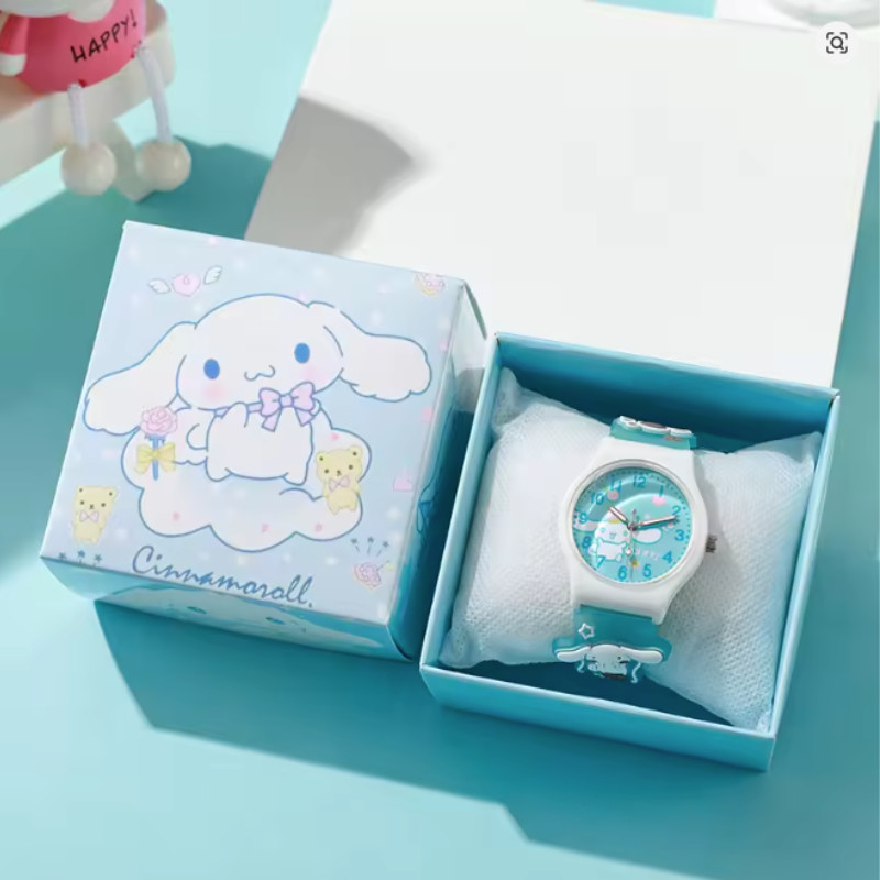 Cinnamoroll Sanrio Kids Watch Blue New Kawaii Silicone
