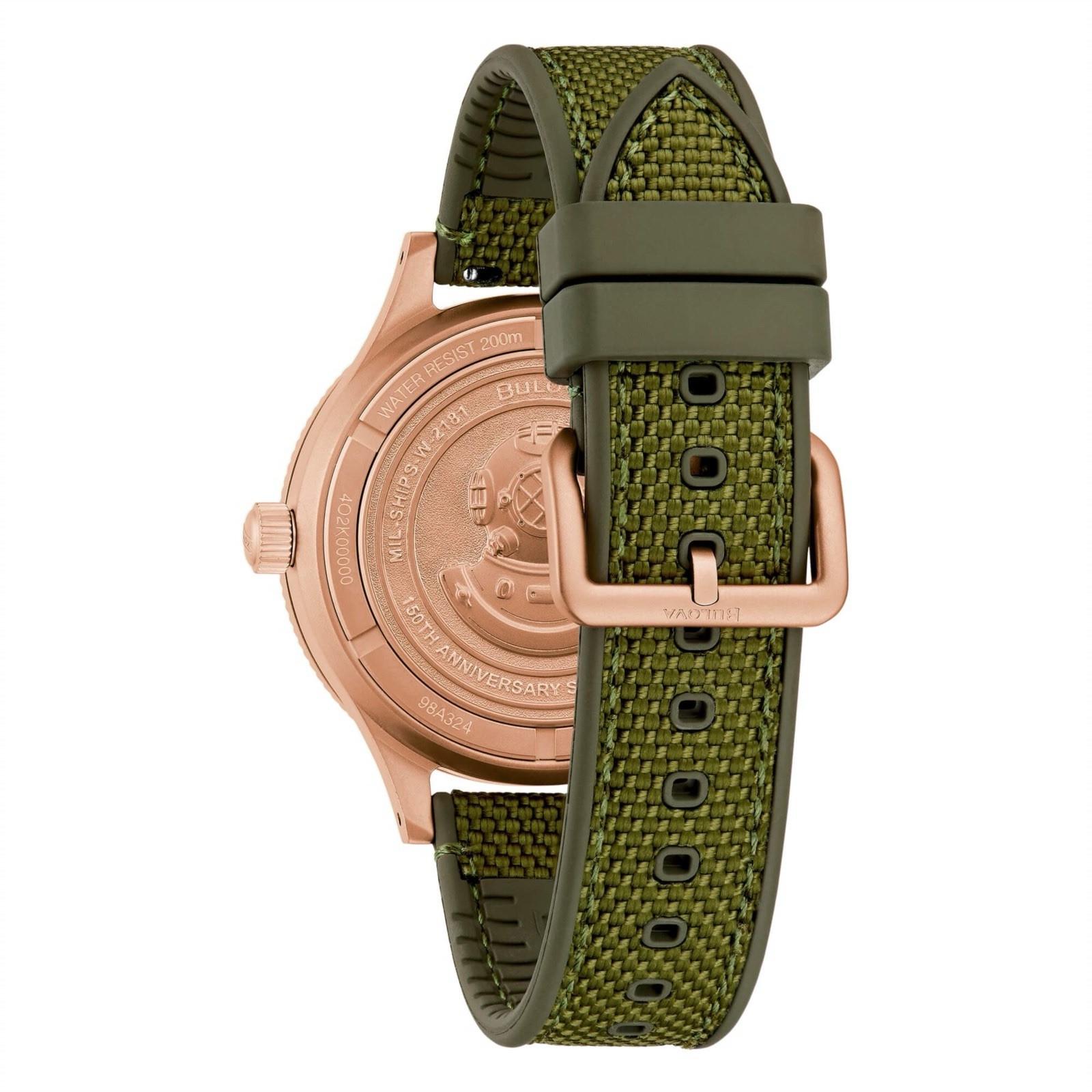 Bulova – 98A324 – Bronze Mil-Ships – 150th Anniversary – Limited Edition