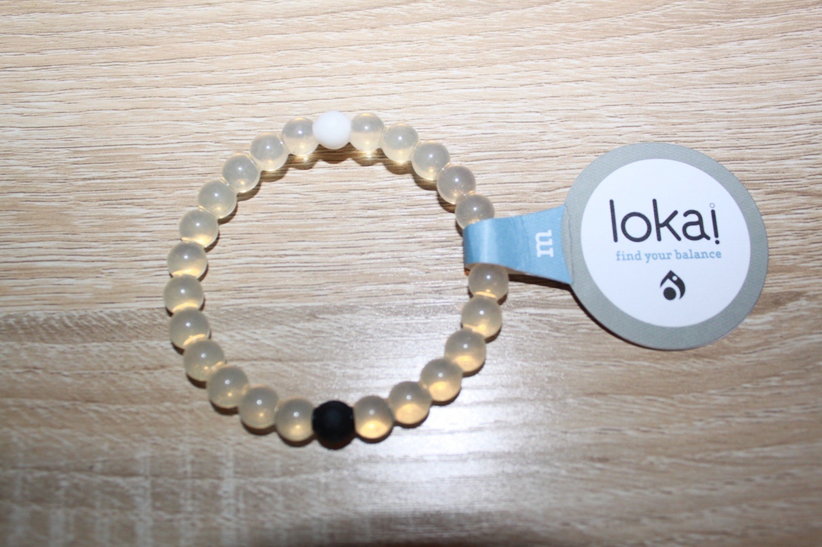 Lokai Bracelet Clear Medium New With Tags
