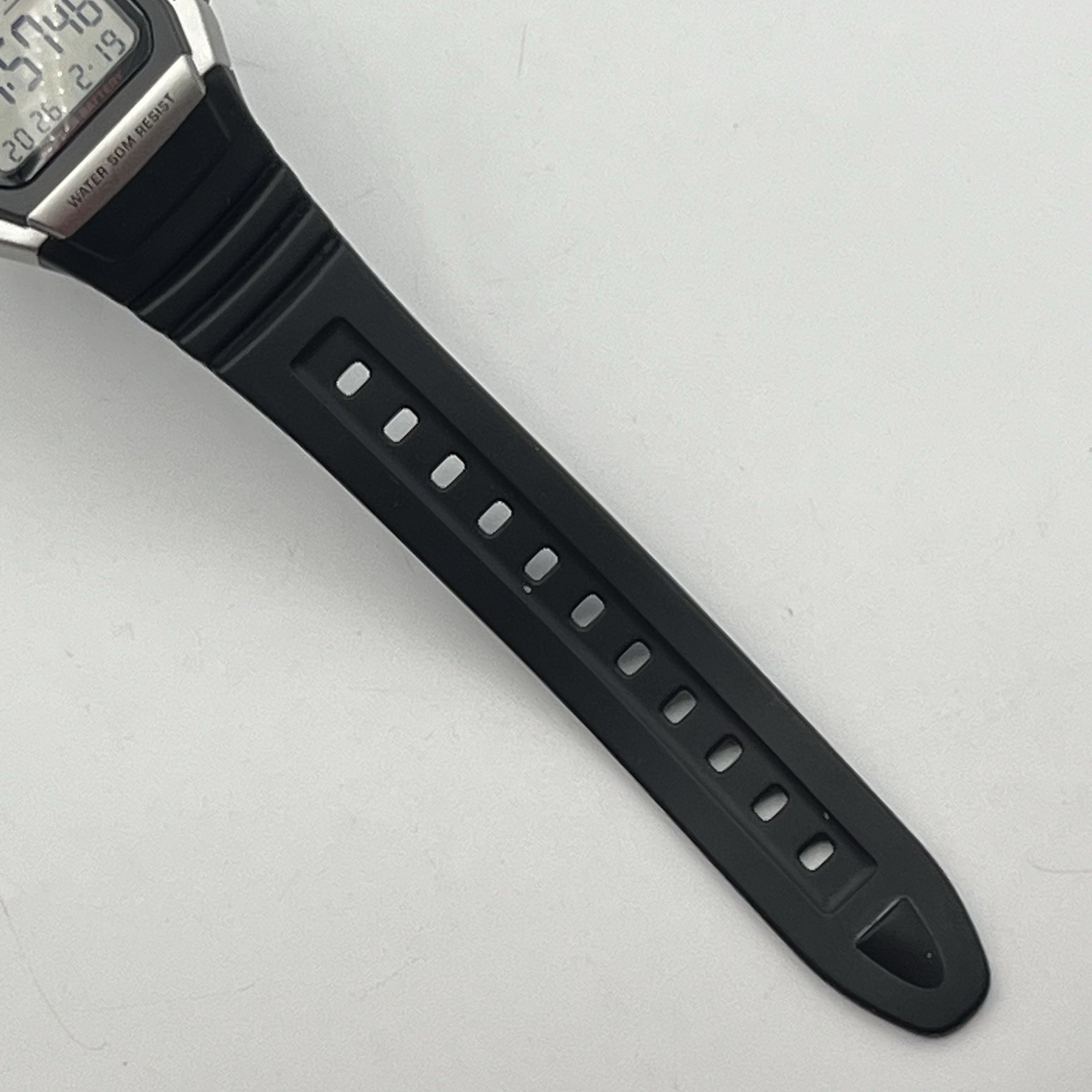 Casio Men/Unisex Wrist Watch – W96H – Bezel Multifunction Alarms – WORKS