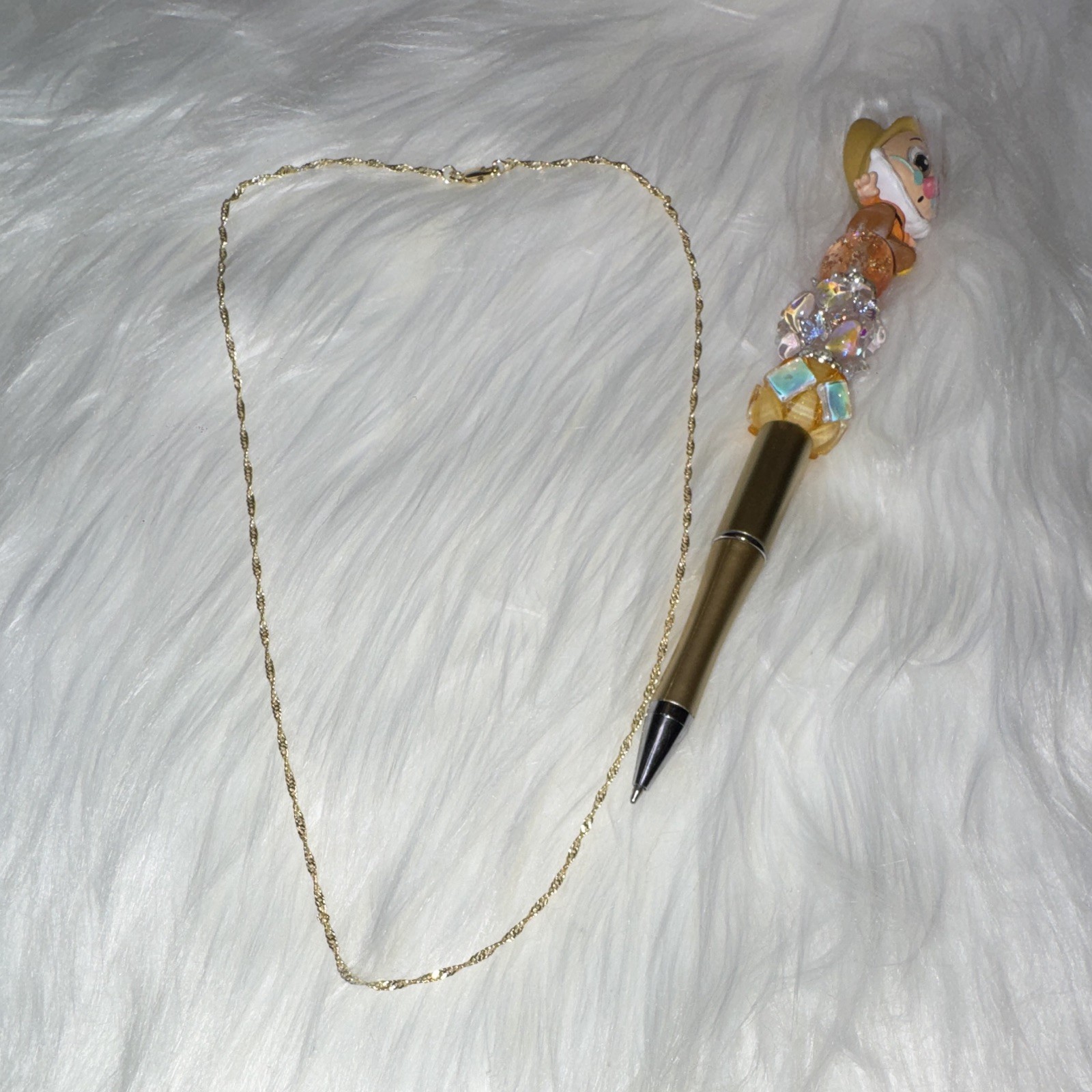 Singapore 14K Gold Filled Dainty Chain Necklace 19.5inch, 1.6mm Lobster Clasp