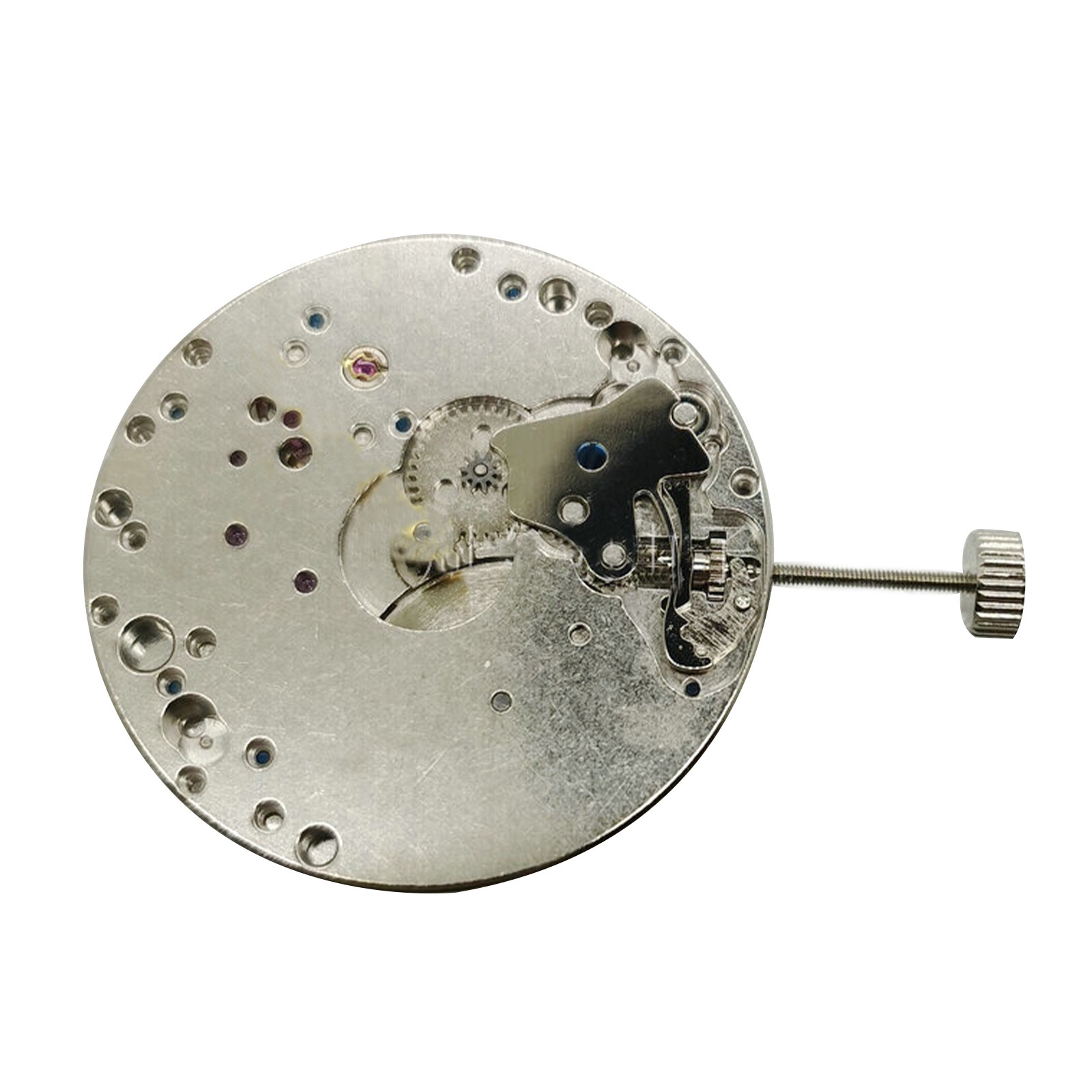 2 Hands 17 Jewels 6498 Mechanical Hand Winding Watch Movement Repair Parts