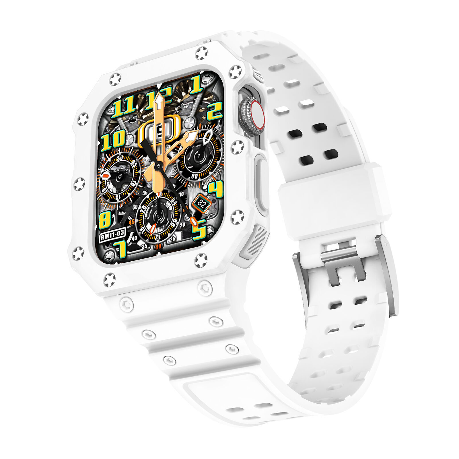 for Apple Watch with Protective Case Rugged for Apple Watch Series7 6 5 4 3 2 1