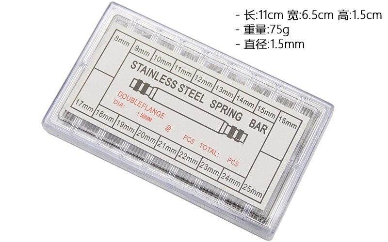 1.5mm 1.8mm 6mm 8-25mm Release Spring Bar Repair Tool Watch Band Connecting Pins