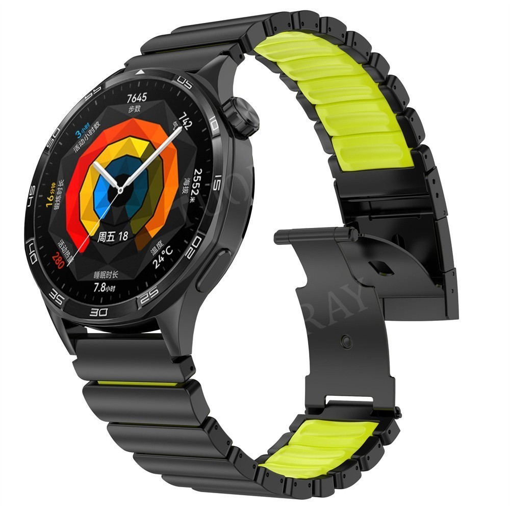 22mm Titanium Metal Band Strap For Amazfit GTR 4 3 2 2e 47mm Bip 6 5 4 Stratos 3