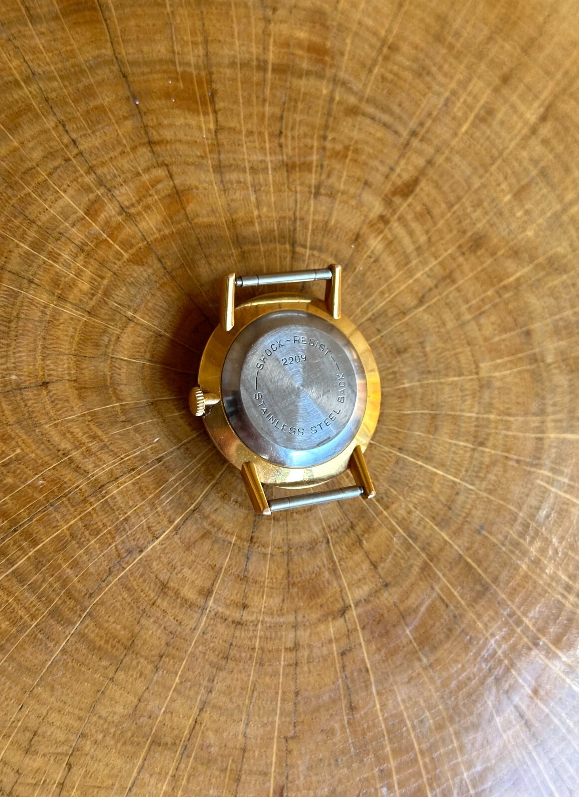 Vostok 2209 Gold Plated AU20 Vintage Original Soviet Classic Luxury Watch 1970s