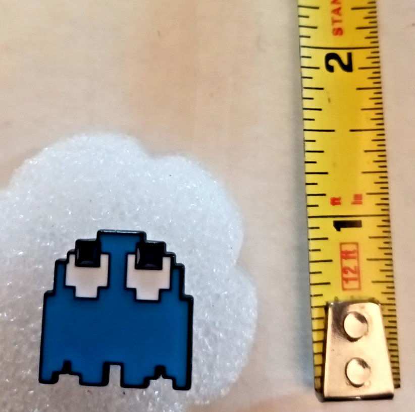 INKY-PAC MAN- ENAMEL PIN-SHIP ALL THE PINS YOU BUY FOR $4.99-VISIT OUR STORE