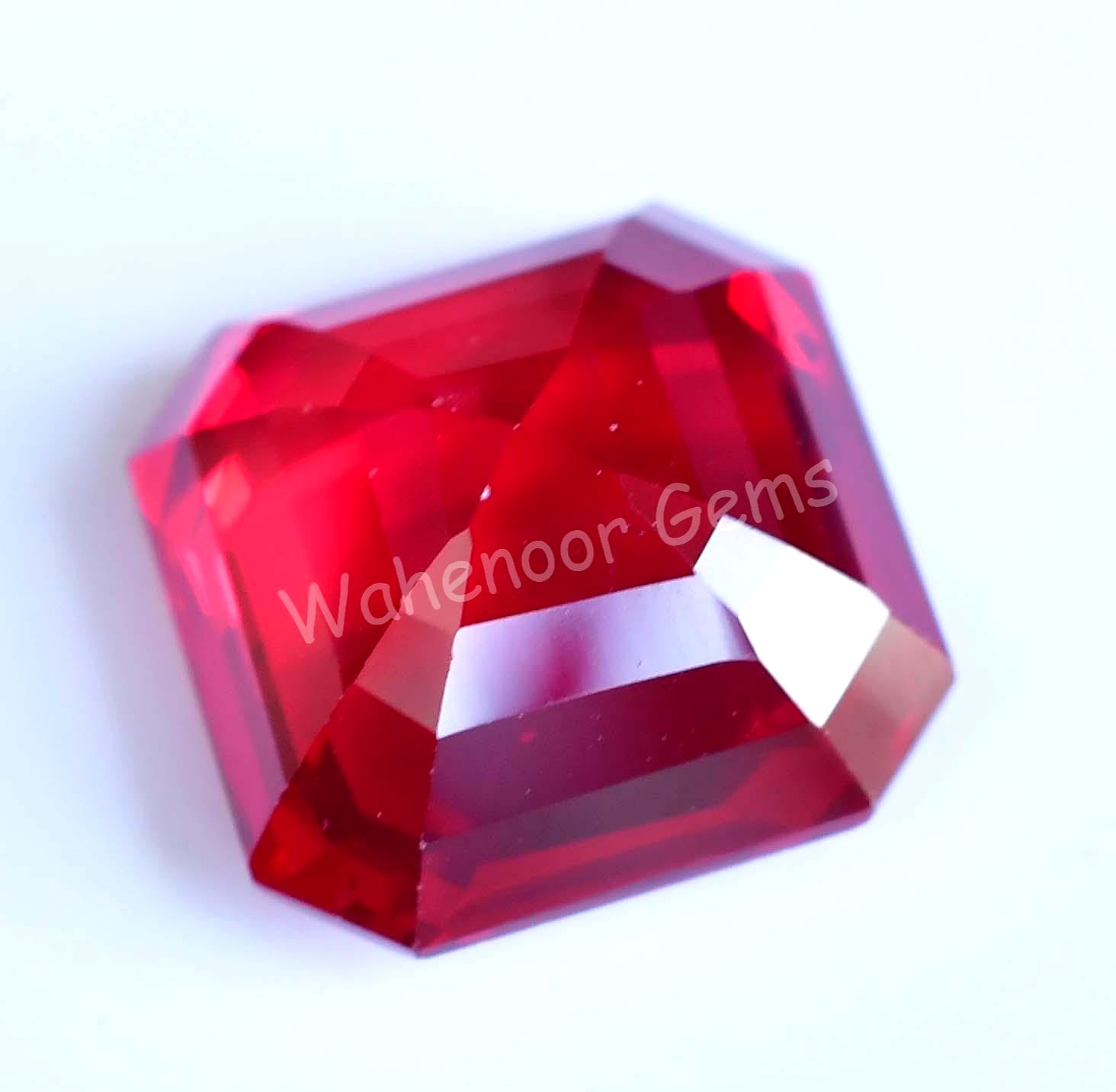 21.25 Ct Natural Blood Red Ruby Emerald Certified Mozambique Stunning Gemstone