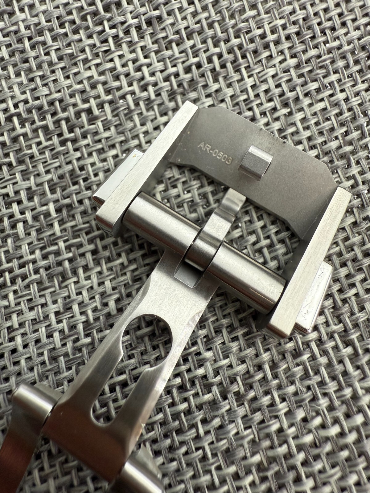 Genuine Zenith defy 18mm for rubber/leather strap Deployment Clasp-