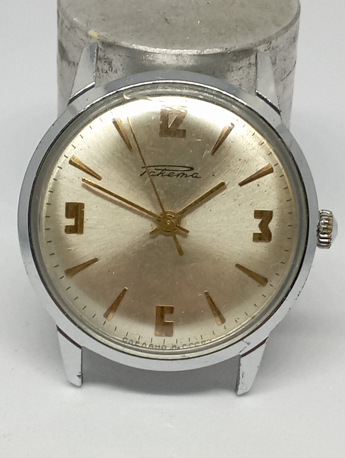 VINTAGE Rare USSR made RAKETA cal. 2609.I watch SOVIET 17 jewels working