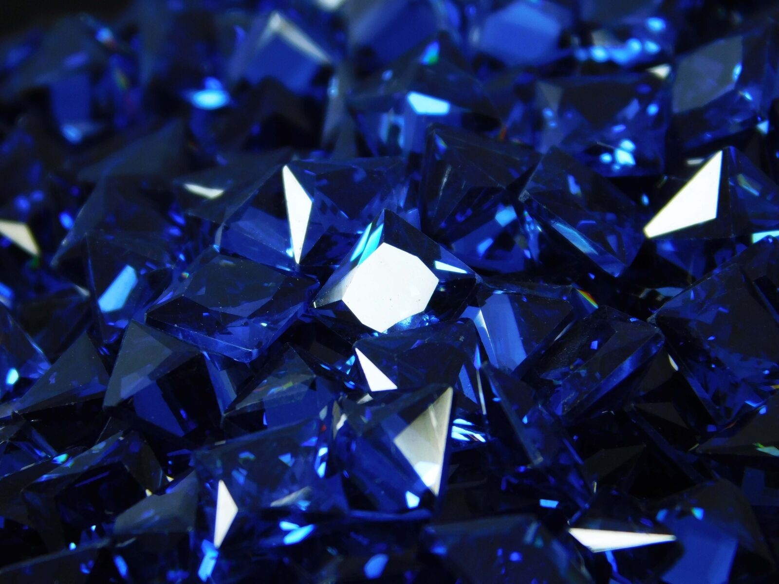 6x6mm Natural Blue Sapphire Square Cut CERTIFIED 2 Ct Loose Gemstones Lot