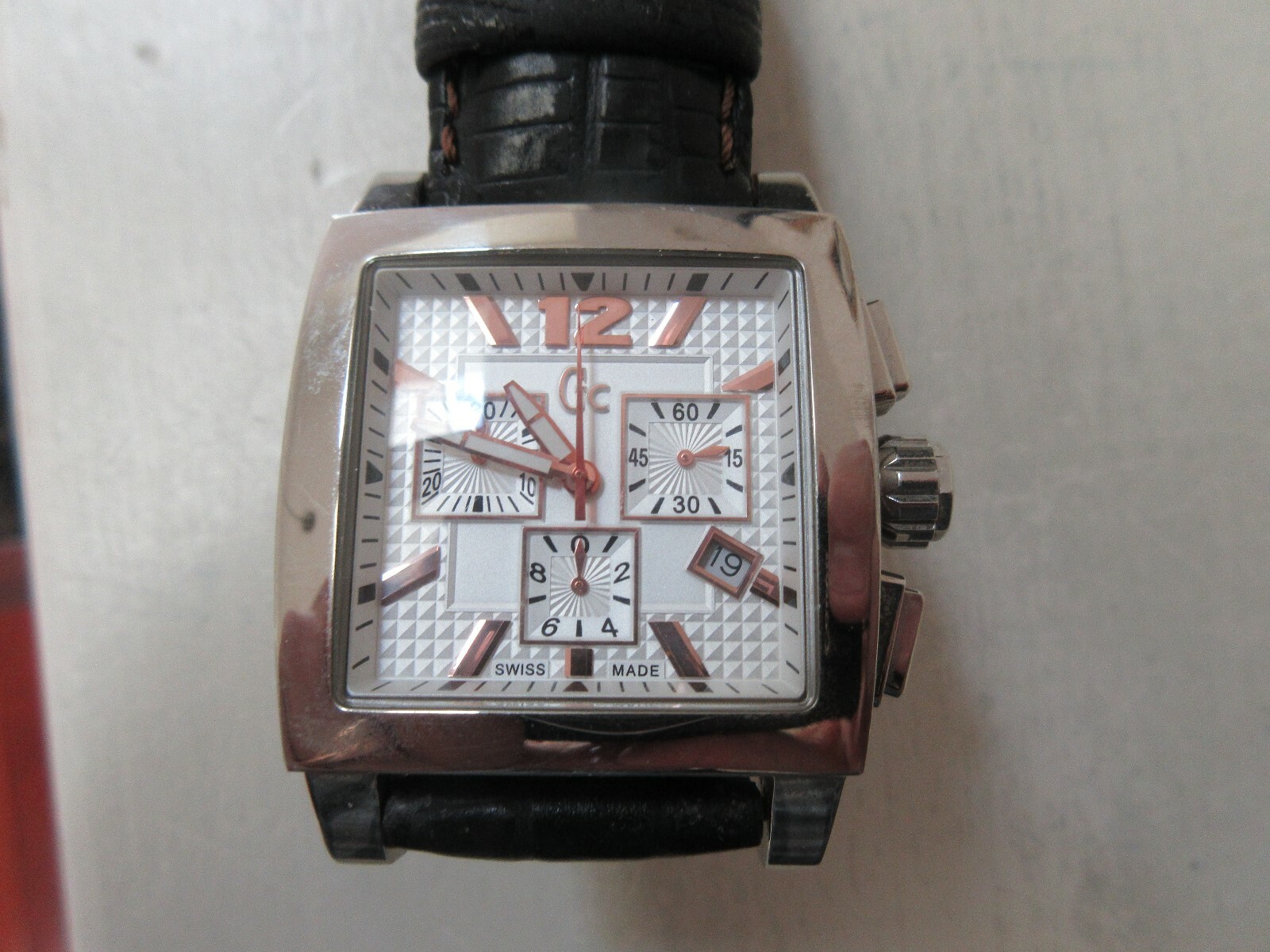 GC,Swiss Made , Men’s Watch , Guess Collection ,GC35005G ,50Meters/165 Feet WR