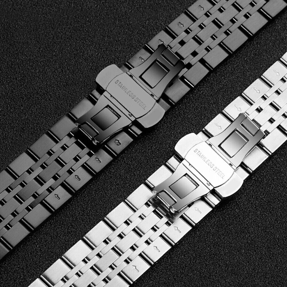 Stainless Steel Band Strap For Fossil Gen 6 5 5e 44mm/Gen 5 LTE 45mm/Julianna