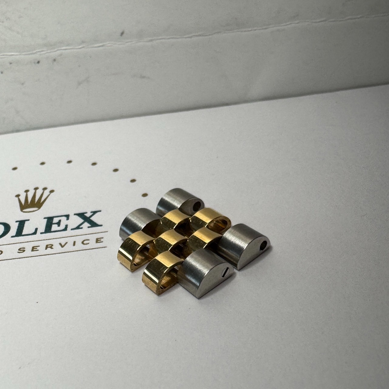 ROLEX 2Link for DATEJUST 16233 16013 YG×SS 15.5mm×5.5mm FZ8727