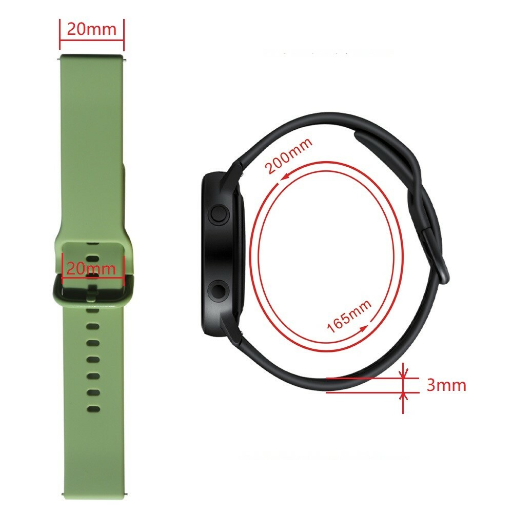 Fr Samsung Galaxy Watch 7 FE 6 5 Pro 45/47/43 Watch 4 40/42mm Classic 44/46 Band