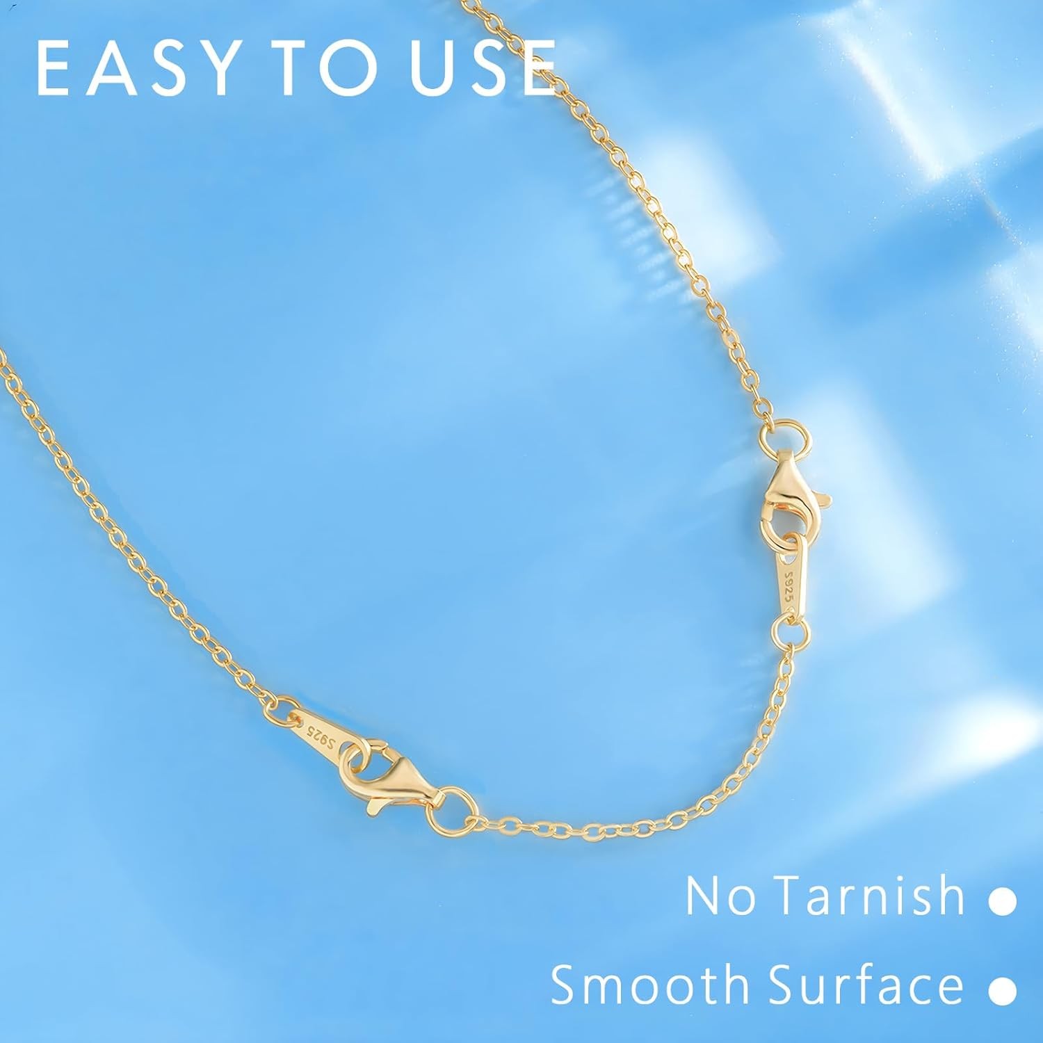 Necklace Extenders Gold Chain Extenders for Necklaces Extensions Sterling Silver