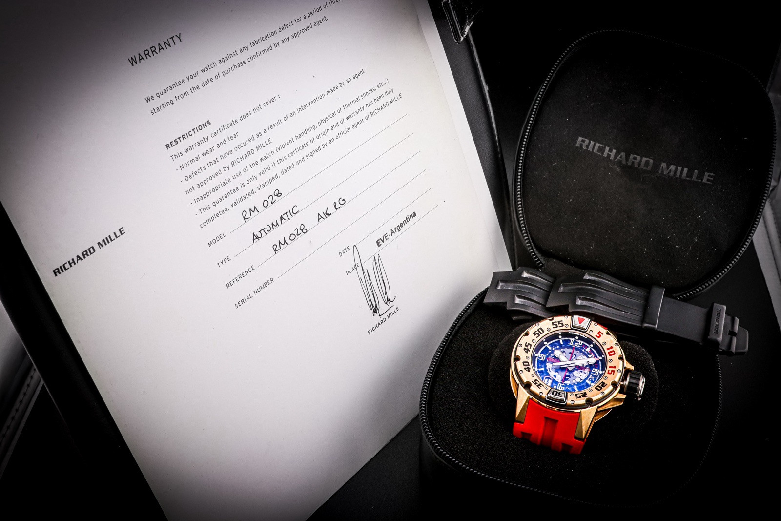 Richard Mille RM 028 Diver Men’s Watch