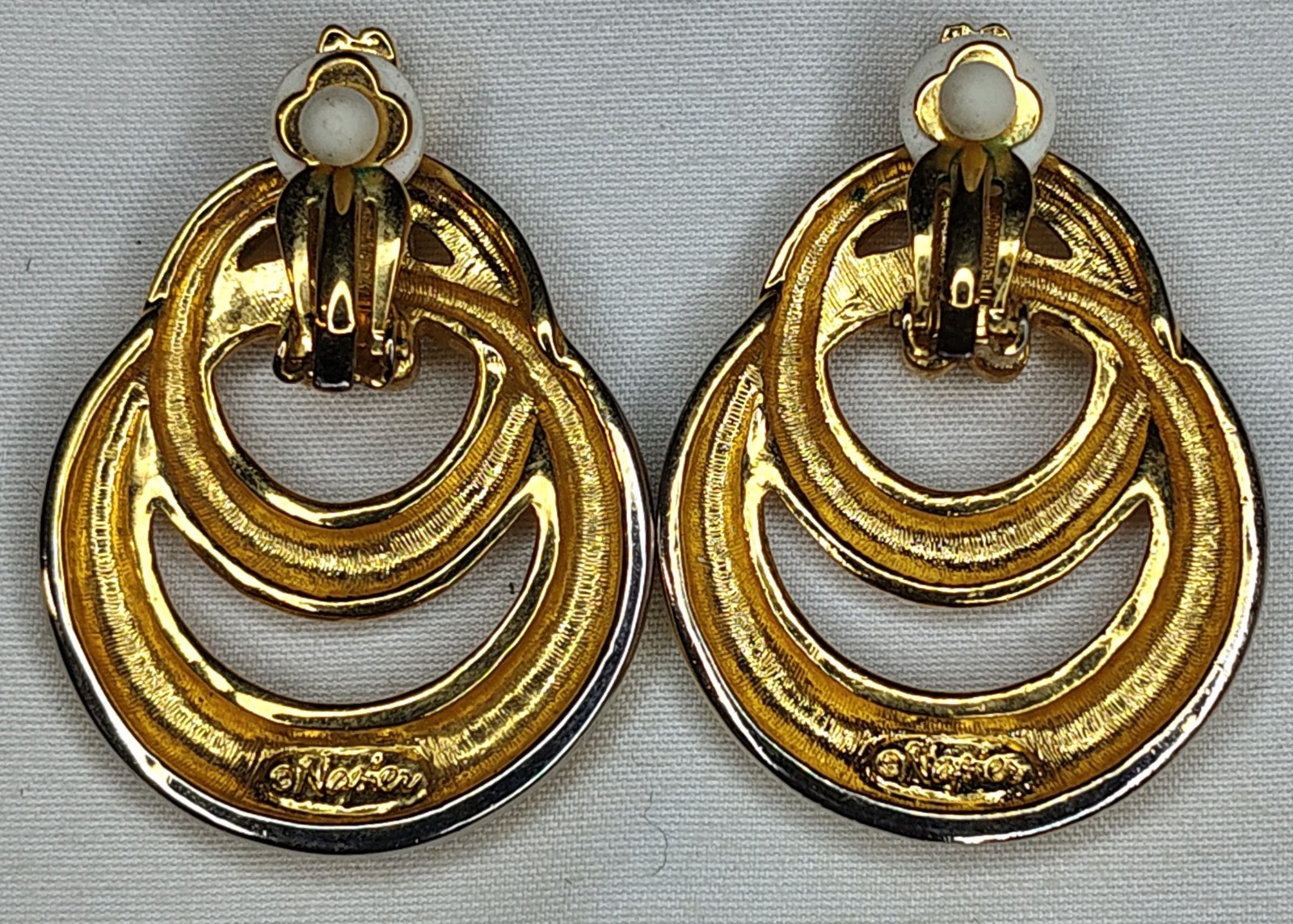 Vintage Branded Retro Earrings 1970s – 1980s Lot of 6