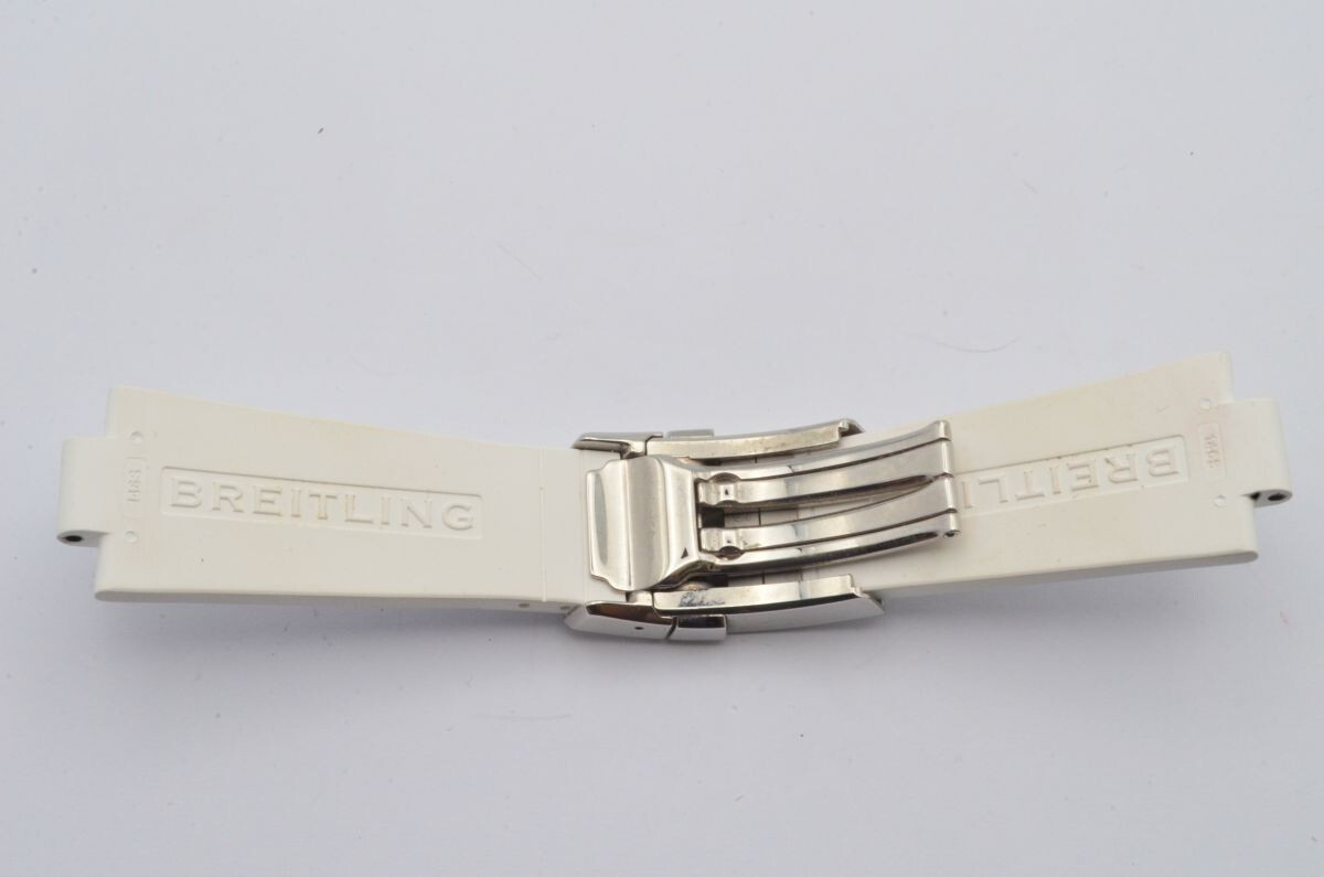 Breitling Ocean Racer Kautschuk Armband 22Mm 22-20 Faltschließe 146S Für A32380