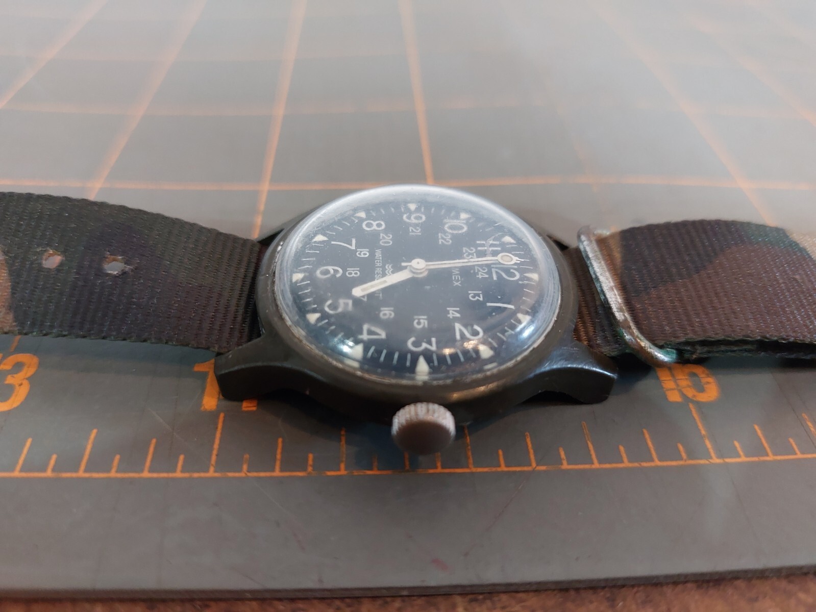 Vintage Timex Camper Military Field Mechanical Watch Philippines Works BBB