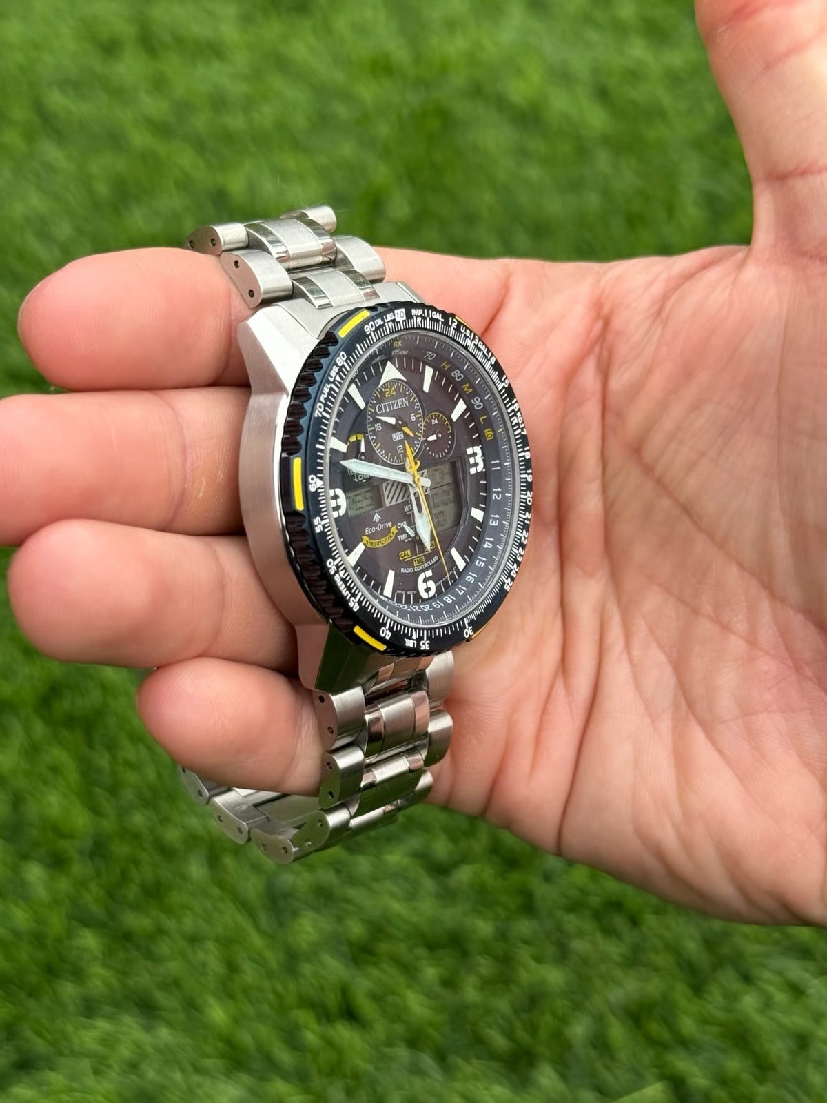 Citizen Promaster Blue Angels JY8078-52L Skyhawk AT Eco-Drive 45.4mm Men’s Watch
