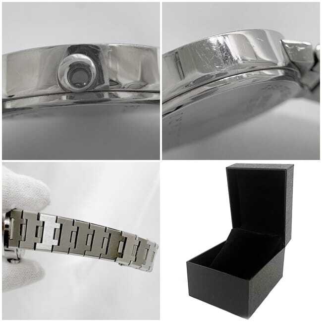 Bvlgari watch Bvlgari Bulgari f-21814 Black Silver BB23SS Good Condition Ladies