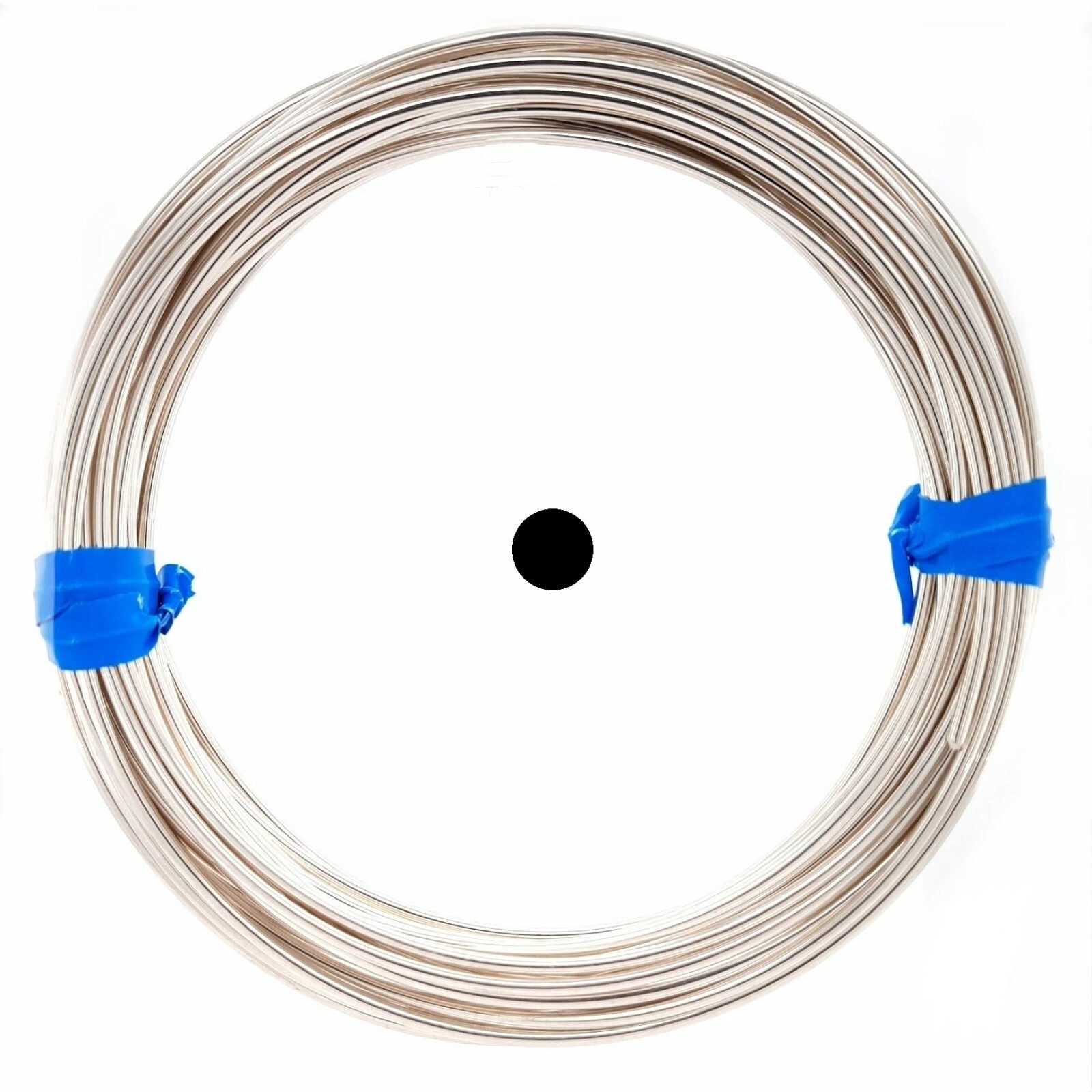935 Argentium Silver wire Half Hard Round 12 14 16 18 19 20 21 22 24 26 28 Gaug