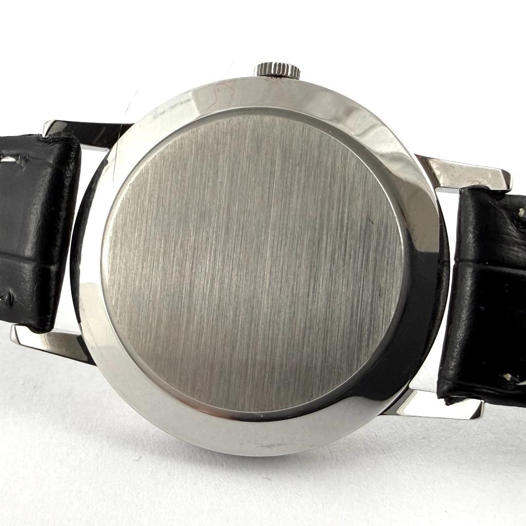 OVERSIZED GIRARD PERREGAUX MANUAL WIND DRESS VINTAGE GENTS WATCH STAINLESS STEEL