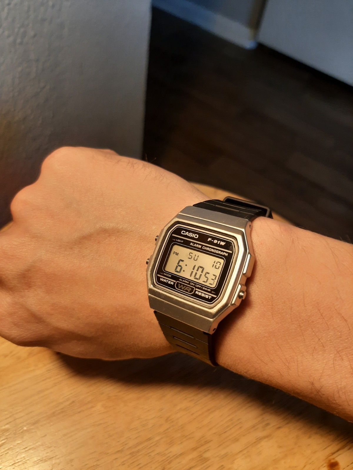 Casio Men’s Gray Watch – F-91W-1