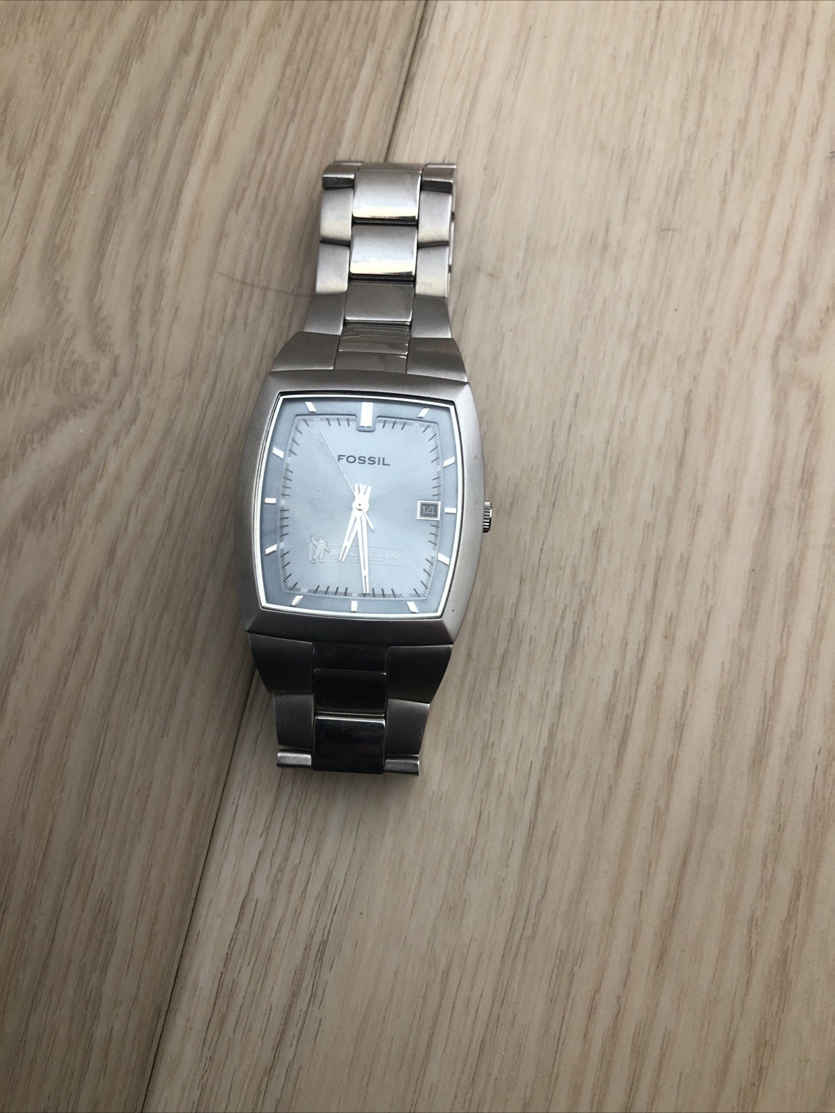 Vintage Fossil Michelin Watch no box new , fast shipping , see details