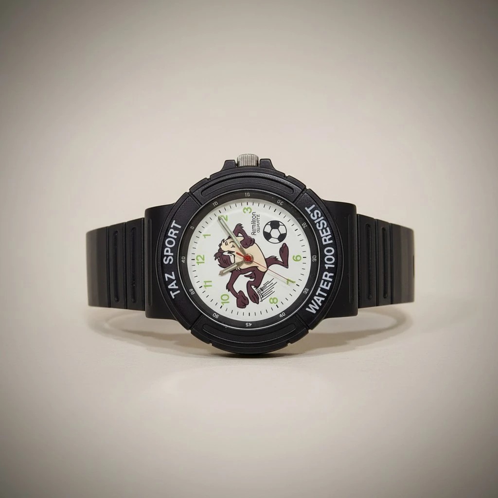 🔥🔥🔥 NOS, ARMITRON LOONEY TUNES COLLECTION (TAZY SPORT), ALL AGES QZ WATCH,NEW