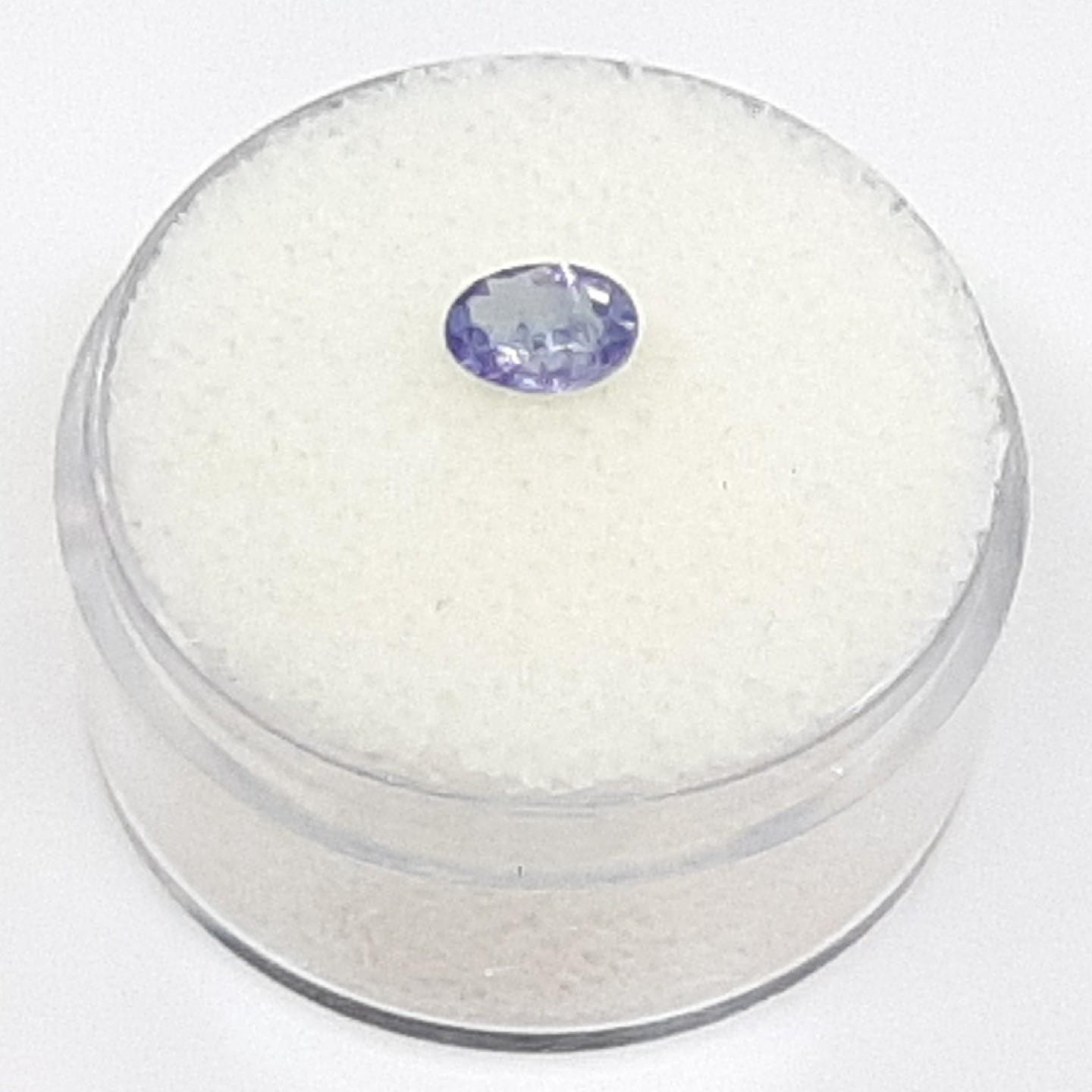 Calibrated .42ctw Tanzanite Oval Shape 6.0 x 4.0 mm Loose Gemstone