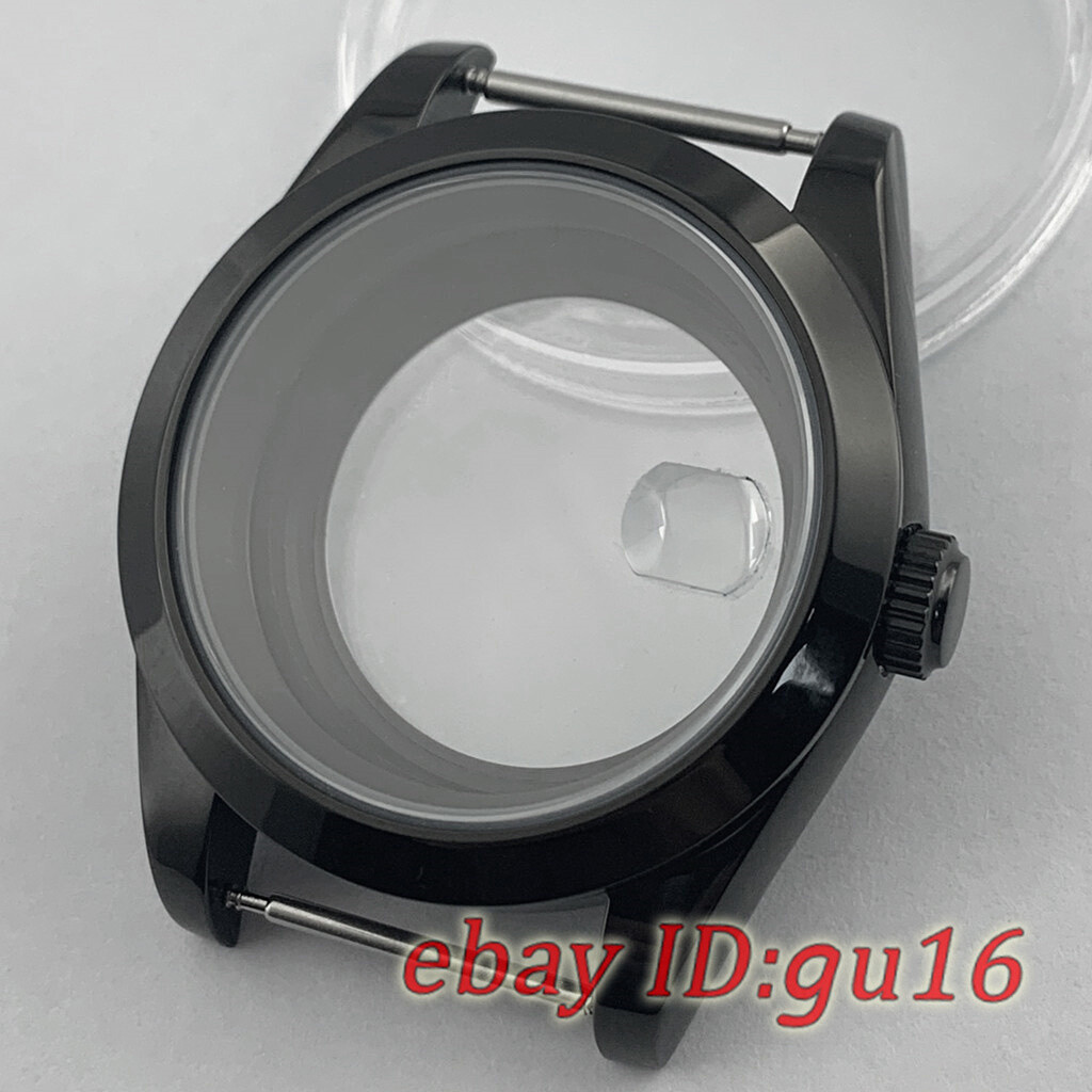 36mm/40mm Sapphire Glass Watch PVD case fit NH35 NH36 ETA 2824/2836 Miyota 8215