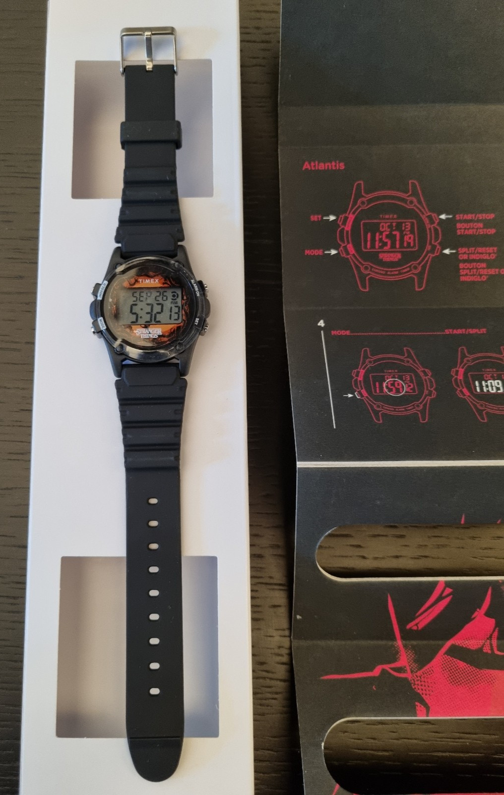 Timex Atlantis x Stranger Things Resin Strap Watch TW2V51000 – LMTD ED.