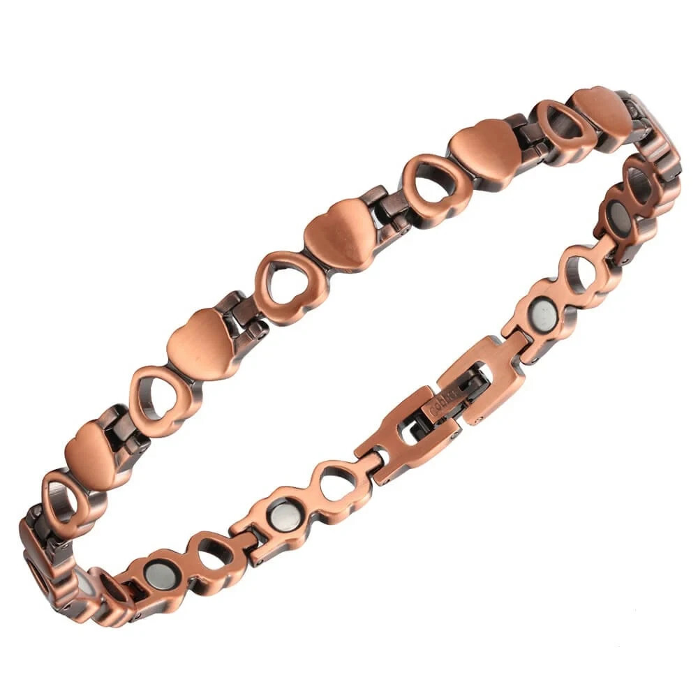 Magnetic pure copper anklet with 15 high quality magnet ,free UK delivery, gift