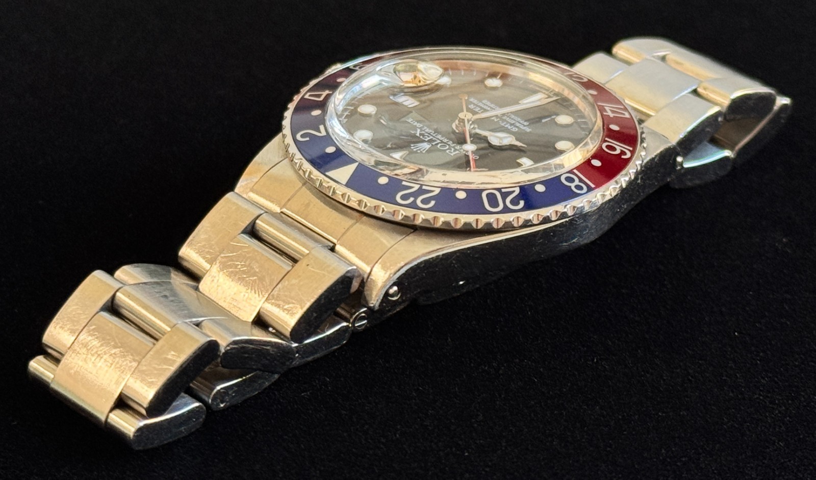 Rolex GMT-Master Pepsi 16750 SS Oyster w/ Box Cal 3075 US Seller No Tariffs