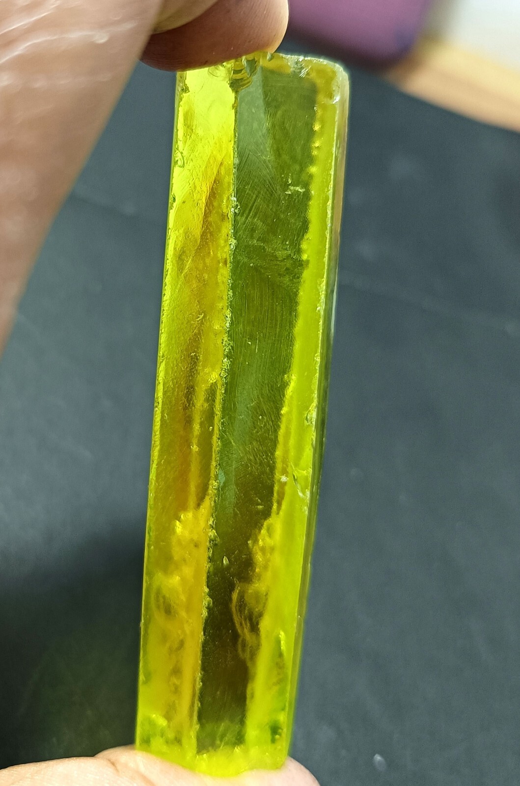EGL Certified 500. 20 Ct NATURAL LEMON Zircon Rough Cambodian Loose GEMSTONE