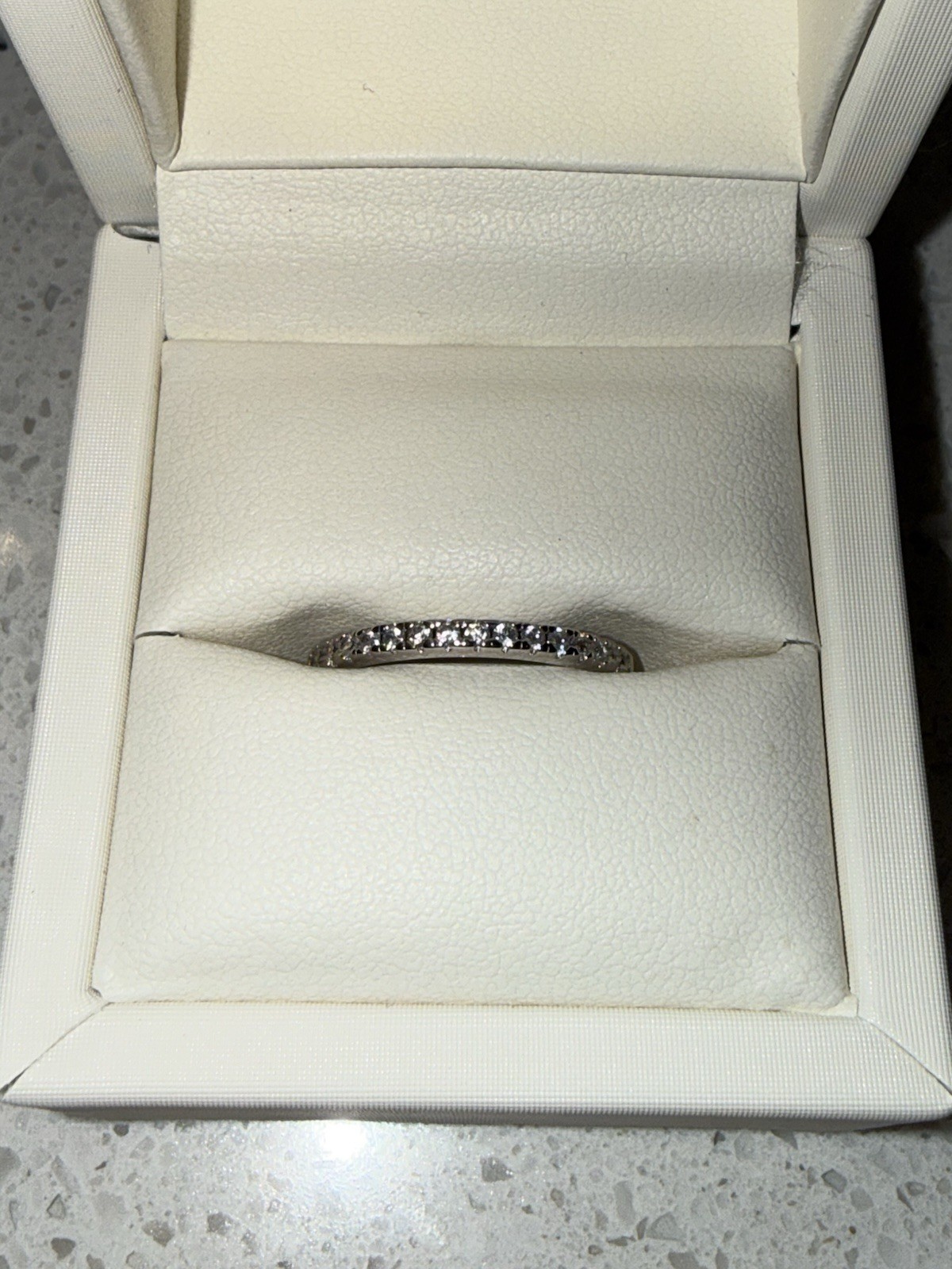Engagement Ring Size 7 Simulated Diamond – 925 Sterling Silver