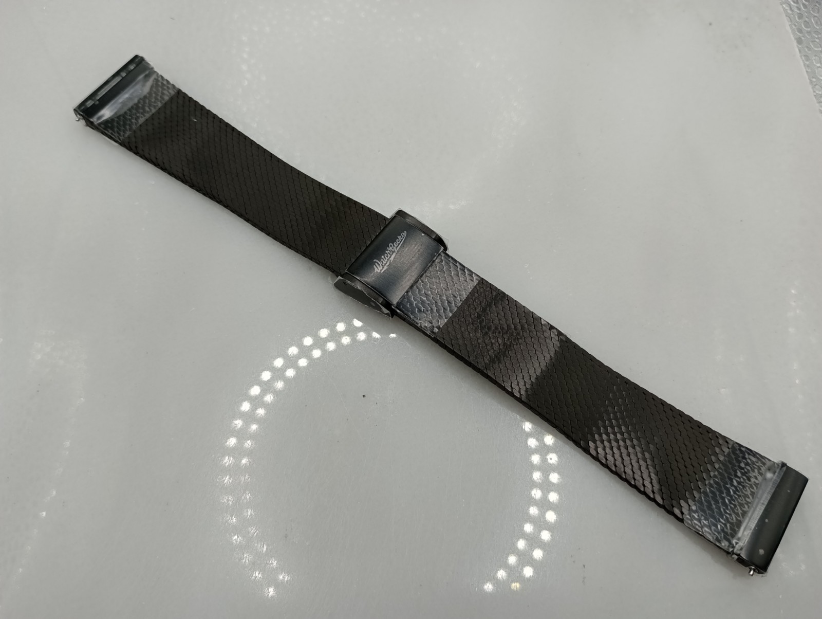 New Watchgecko 20mm Calibre 1960 Mk2 Mesh Stainless Watch Strap Bracelet 6B400
