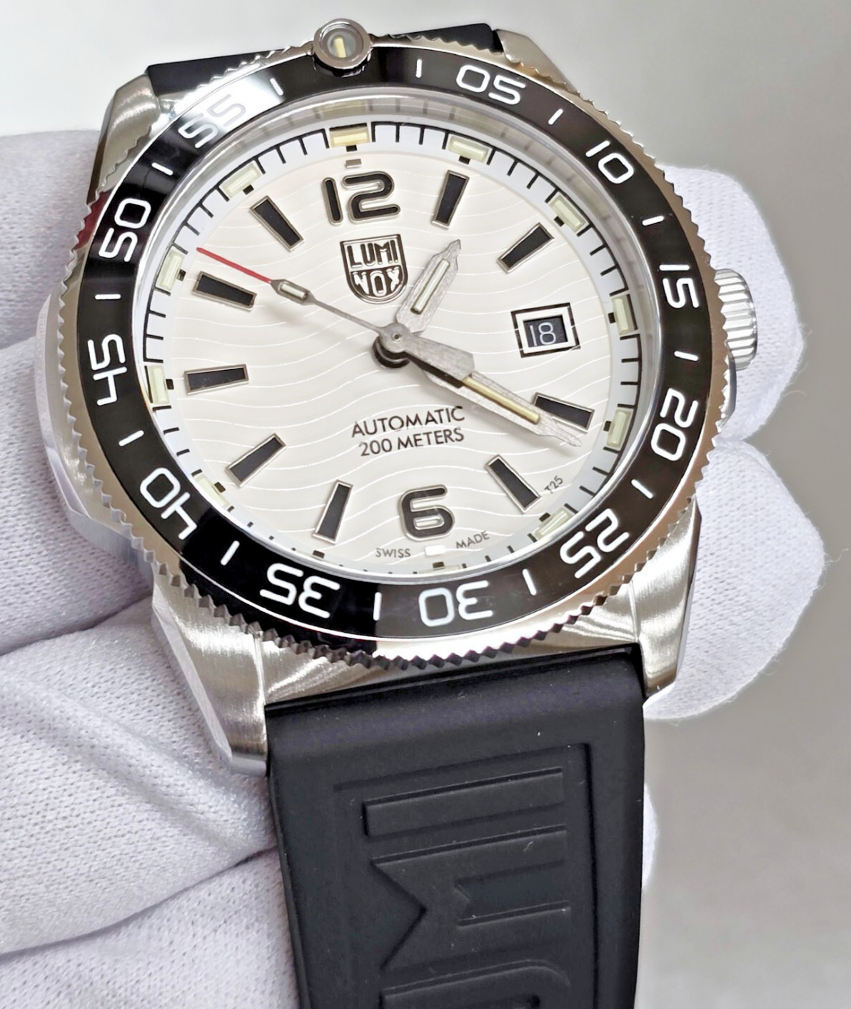 Luminox Pacific Diver 42mm Midnight Mariner Dive Mens Watch XS.3101.H (WHITE)