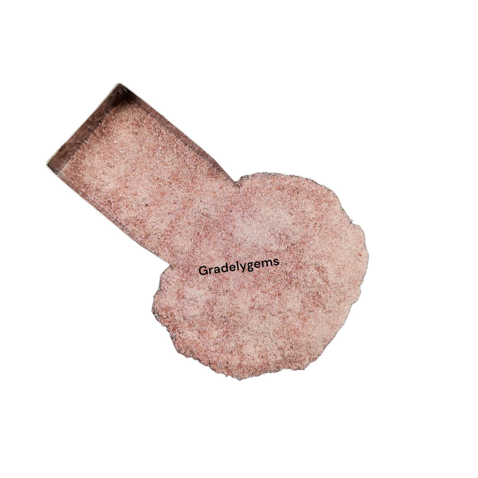 Natural Garnet Gemstone Crushed Coarse Powder – Jewelry Inlay, Crafts Working
