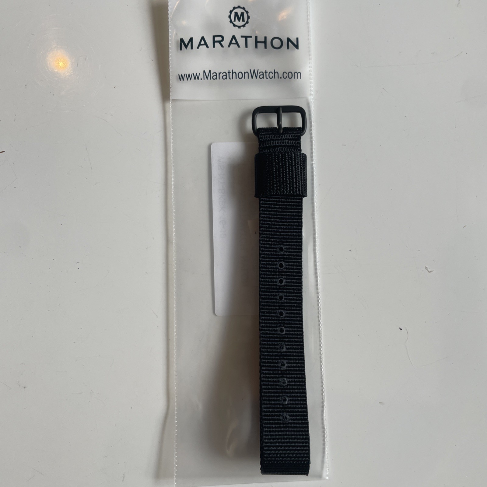 Marathon US Military Watch Band STRAP for Older General Purpose Black 16mm New