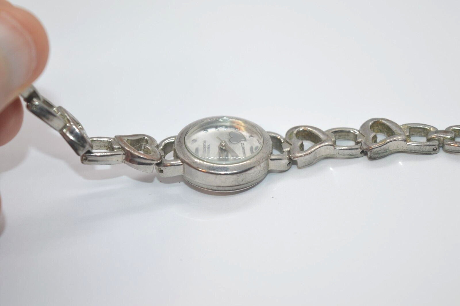 Prima Donna New York” womens quartz 7” Heart bracelet New battery ”GUARANTEE