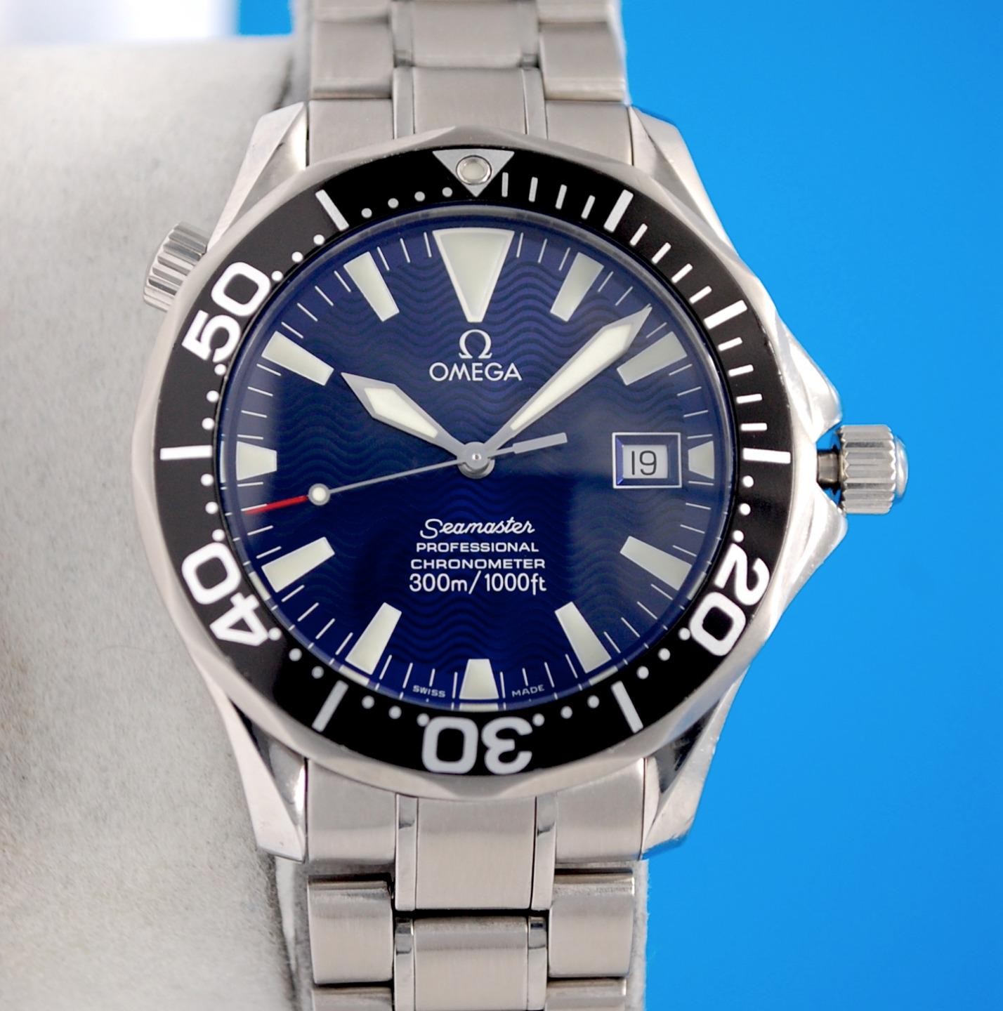 Mens Omega Seamaster Professional Chronometer watch Blue Dial – 41MM – 2254.50